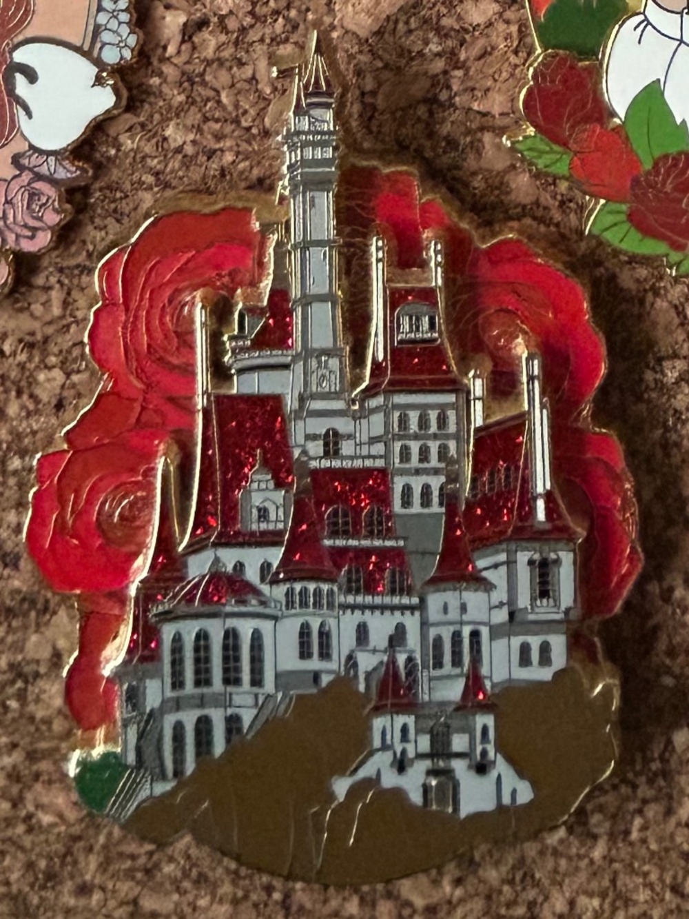 Beauty and the Beast Castle Pin